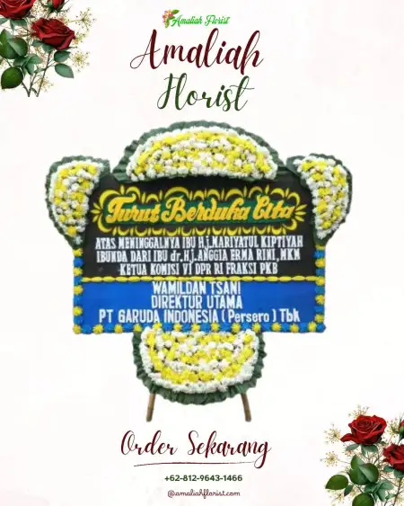 Papan Bunga Duka Darmaga